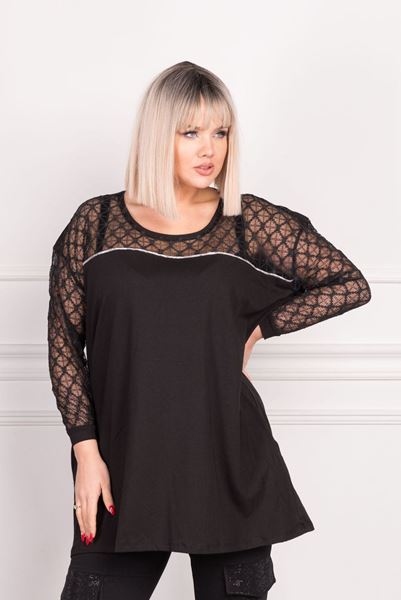 Picture of CURVY GIRL TOP WITH LACE